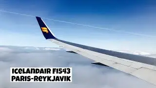 Flying with Icelandair | Flight FI543 from Paris to Reykjavik