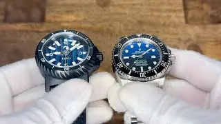 Extreme Deep Diver Watches - H2O Kalmar 2 25,000M vs Rolex Deep Sea 3,900M #watch 