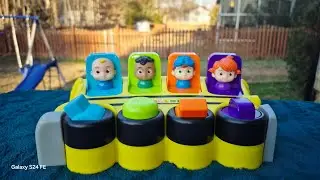 Asmr Cocomelon Pop & Play Pals - Unboxing Toys & Review #asmr #cocomelon #Unboxing #toys #learning