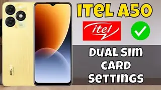 Настройки двух SIM-карт itel A50