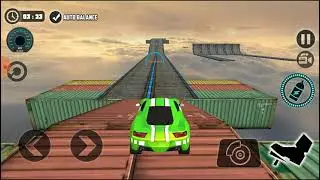 Impossible car stunt track 3d 6,7,8, level Gameplay xbreakers vs archade