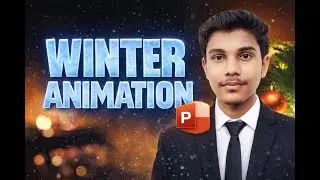 PowerPoint Winter Animation ❄️ | Snow Effect & Cool Slides