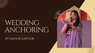 Lagan Ceremony| Dance Performances| Wedding Anchoring| by Anchor Mahak Kapoor #weddinganchor #emcee