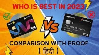 Flipkart Axis Bank Credit Card Vs Amazon Pay ICICI Credit Card || #flipkart #amazon #creditcard