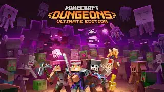 Minecraft Dungeons - 4 Player Local Coop Campaign Shared Screen #part 1