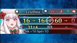 Lvl 1 Winter Lysithea can kill a lvl 40 unit [FEH]