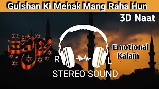 3D Sounds Me Naat | Gulshn Ki Mehak | Lofi Video Naat | Naat E Guldasta