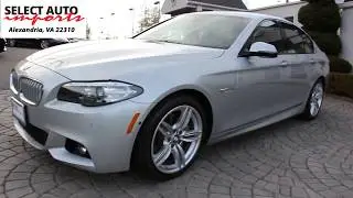 2015 BMW 550i xDrive M Sport PKG Glacier Silver Select Auto Imports in Alexandria, VA #19267