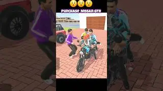 Jack purchase New Nissan GTR Indian theft Auto 🤩🥰 ( part 704) #shorts #gaming #ibd3d