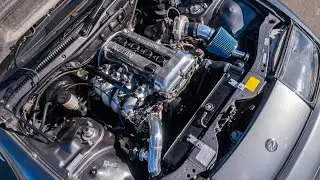 SR20DET engine swapped Z32 300ZX w/ Pulsar GTX2860 Gen 2 on 22PSi boost