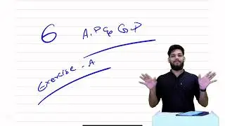 ARITHMETIC AND GEOMETRIC PROGRESSIONS | Exercise 1(A) | Jahfer Sadhique |Malayalam| CA Foundation