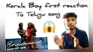 Kerala Boy Reacts to Telugu Song | Brindavanam song reaction |Rowdy boys reaction #brindavanam ❤️