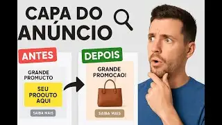 A Verdade Sobre a Capa do An&uacute;ncio: Por Que Ela Define Suas Vendas! Shopee / Mercado Livre / Shein