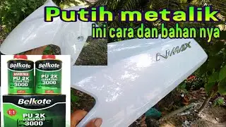 putih metalik //clear belkote 3000