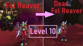 SOLO Fel Reaver by level 10 Druid Twink - Mop 5.4 (Stormforge Mistblade)