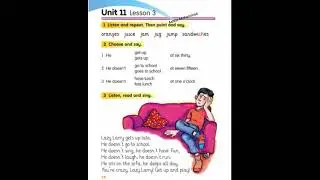 Students Book Unit11 lesson3 listen and repeat .Then point and say .Ashna Mohammad