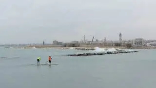 06.12.2025. Италия. Бари. Иду вдоль берега Адриатического моря. Часть 4