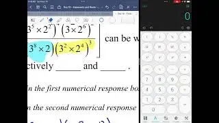 Math 9+ Exponents Review Part B Part 2 