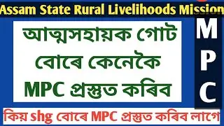 MCP preparation process||SHG ||ASRLM||Why a SHG should be prepared Micro Credit Plan||
