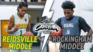 They FOUGHT Until the Final Buzzer 😤 | Reidsville vs Rockingham (8th Grade Night)