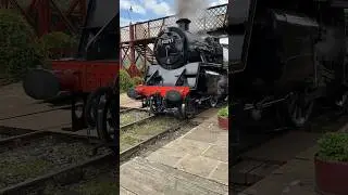 British Railways Locomotive 80097 Leaving Ramsbottom Station #trains