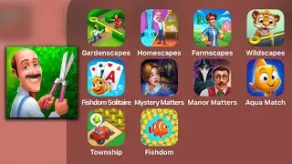 Gardenscapes - Gameplay Walkthrough - Enjoy Your Garden Puzzle Game (iOS, Android)