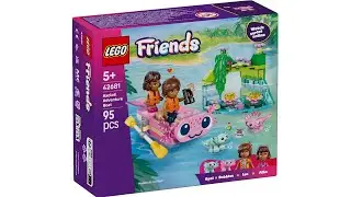 LEGO 42681 Instructions | Friends | Axolotl Adventure Boat | General