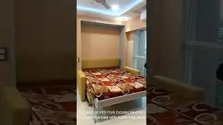 Installed at VKG Park Estates, Mumbai &ndash; Queen Size Bed with Automatic Sofa