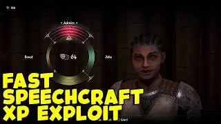 Speechcraft XP Exploit Farm in Oblivion Remastered