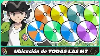 🗺️ Todas las MT en Leyendsa Pokemon Z-A, como conseguirlas y localizaciones