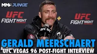 Gerald Meerschaert Revels in Record-Breaking Win after Overcoming Adversity | UFC on ESPN 62