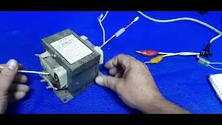 COMO PROBAR DE FORMA 100% SEGURA UN TRANSFORMADOR DE MICROONDAS
