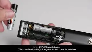 Presidium Diamond Mate-A - Battery Insertion (1/4)