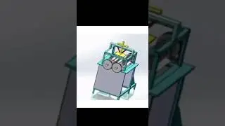 Animation Coconut Fiber Opening Machine #shorts #mesin #mesinpertanian