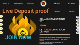 TRON2GET.COM | Live Deposit proof | NEW VERSION 2.0 BNB NETWORK | Earn +200% up to your deposit |