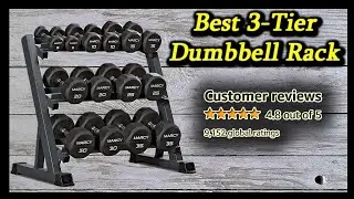 Best 3-Tier Dumbbell Rack Setup & Review - Over 9,000 5 Star rating on Amazon!
