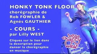 [COURS] HONKY TONK FLOOR d'Agnès GAUTHIER & Rob FOWLER, enseignée par Lilly WEST