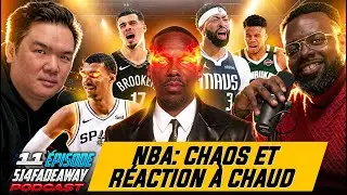 Actu NBA: Chaos et r&eacute;action &agrave; chaud | 514 Fadeaway &Eacute;pisode 11