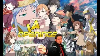 REACCIONANDO A LOS OPENINGS DE TO ARU MAJUTSU NO INDEX POR PRIMERA VEZ!!! (1-14)