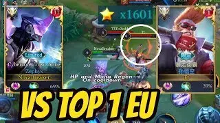 ZEPHYS CYBERCORE VS TOP 1 EU (1600 STARS)  | AoV | 傳說對決 | RoV | Li&ecirc;n Qu&acirc;n Mobile