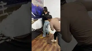 Touch the Rubber Border 😆 | Funny Punishment Game | Chinese Challenge Video