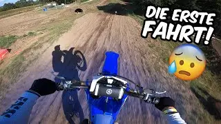 Die erste Fahrt mit meiner neuen Motocross! YZ 250F