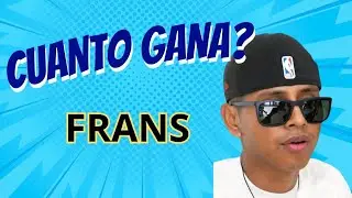 FRANS cuanto gana en YOUTUBE 🤑🤑 #dinero