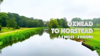 Oxnead to Horstead Paddle board, Kayak & Canoe Route (River Bure).