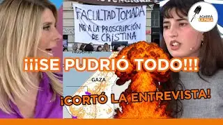 PLAGER SE CRUZ&Oacute; CON UNA ZURDA DE LA UBA, SE PUDRI&Oacute; TODO Y LA ECH&Oacute; A PATADAS DEL ESTUDIO EN VIVO