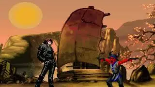 KOF MUGEN !! O+Element Kyo vs Satanic Choi