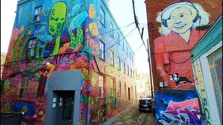 Toronto Graffiti Art Alley Walking Tour