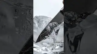 Perfect Ice Cutting ASMR Loop 🧊 | Oddly Satisfying #shorts