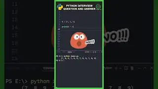 Python Interview Question #9 🐍 | Tuple Repetition Using * * python | Python interview topics #python