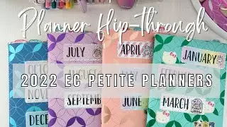 2022 EC DAILY PETITE PLANNER FLIP THROUGH